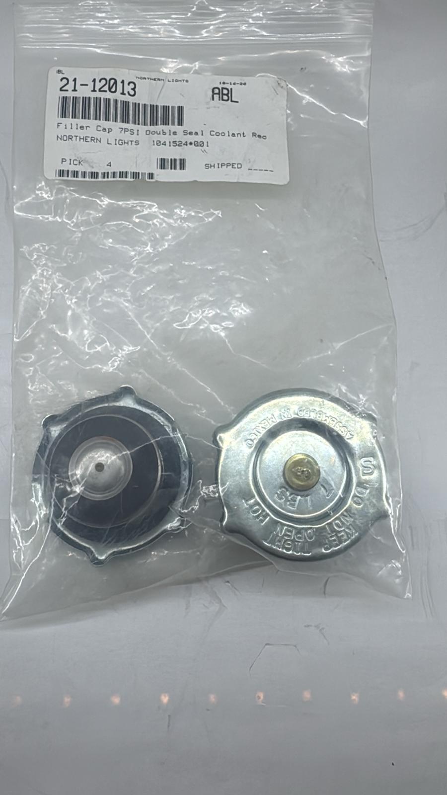 7 PSI Çift Contalı Radyatör / Dolum Kapağı