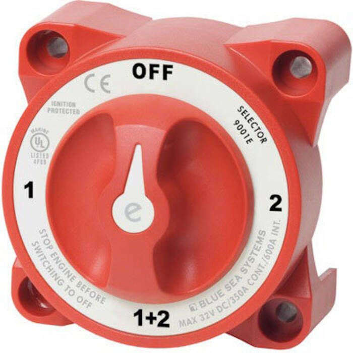 e-Series Selector Battery Switch