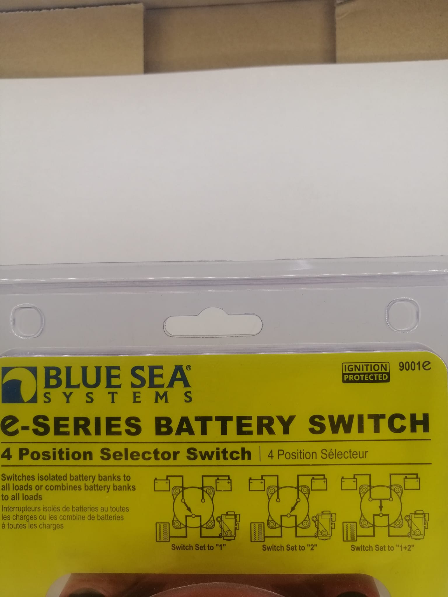 e-Series Selector Battery Switch