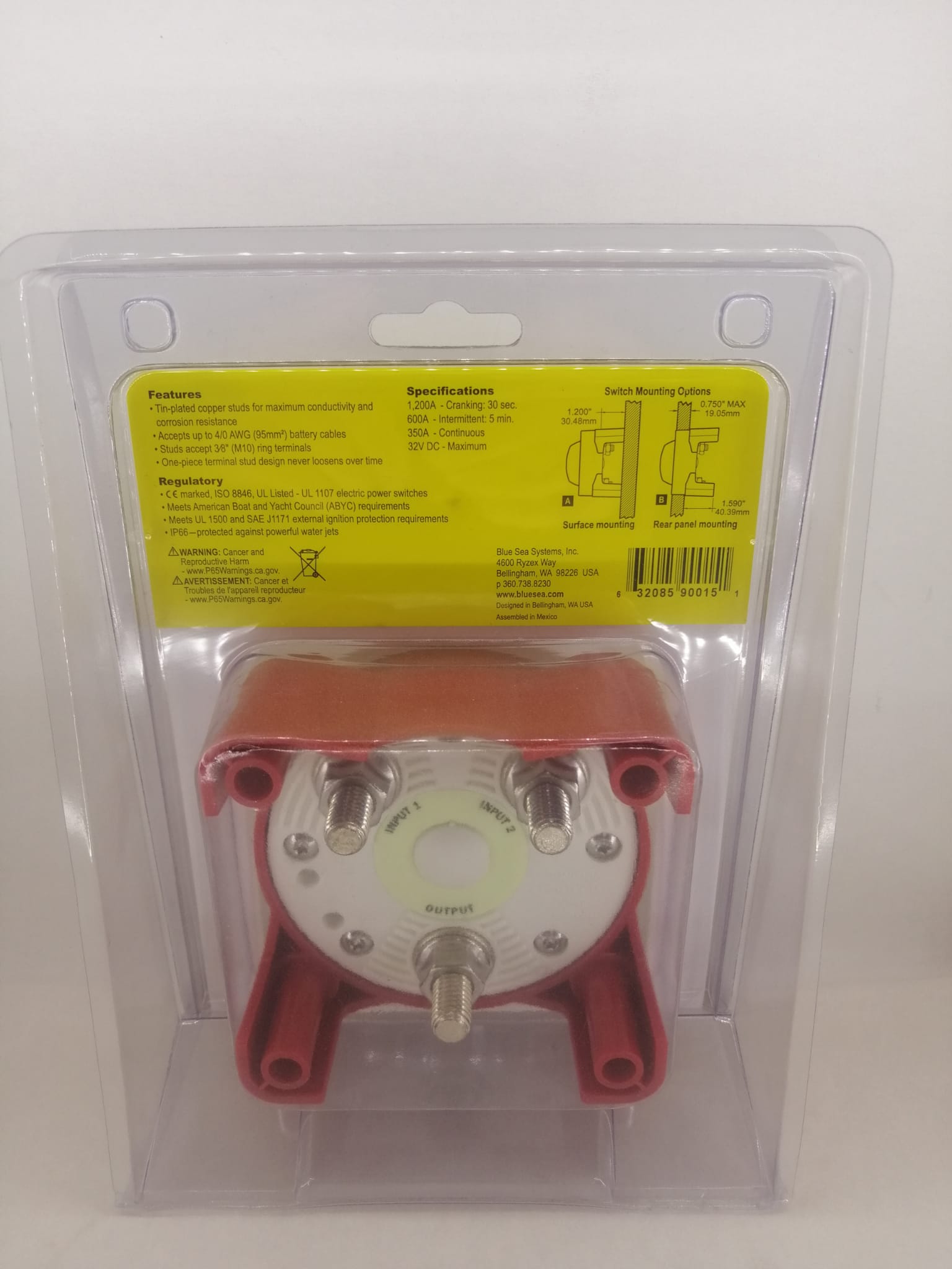 e-Series Selector Battery Switch