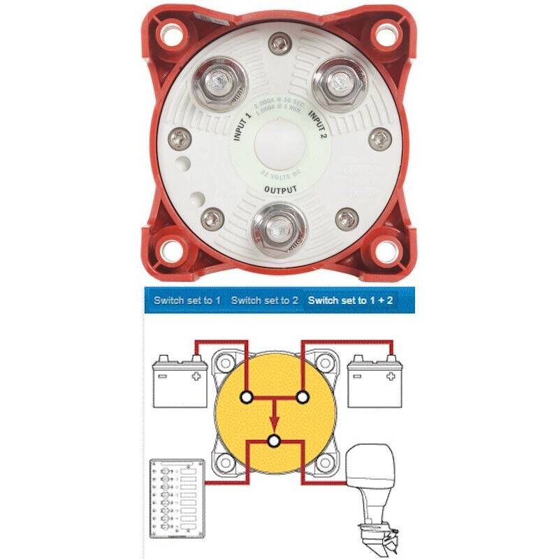 e-Series Selector Battery Switch