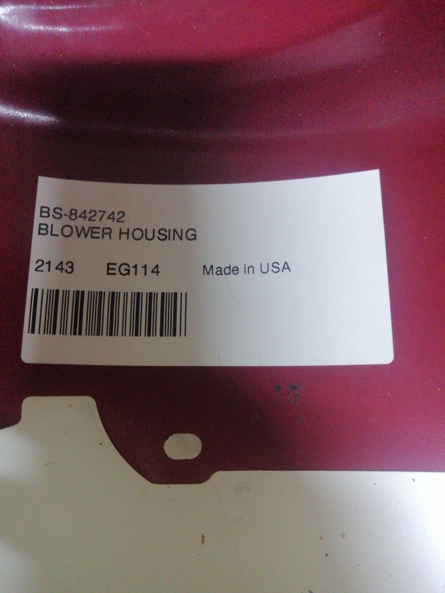 Blower Housing
