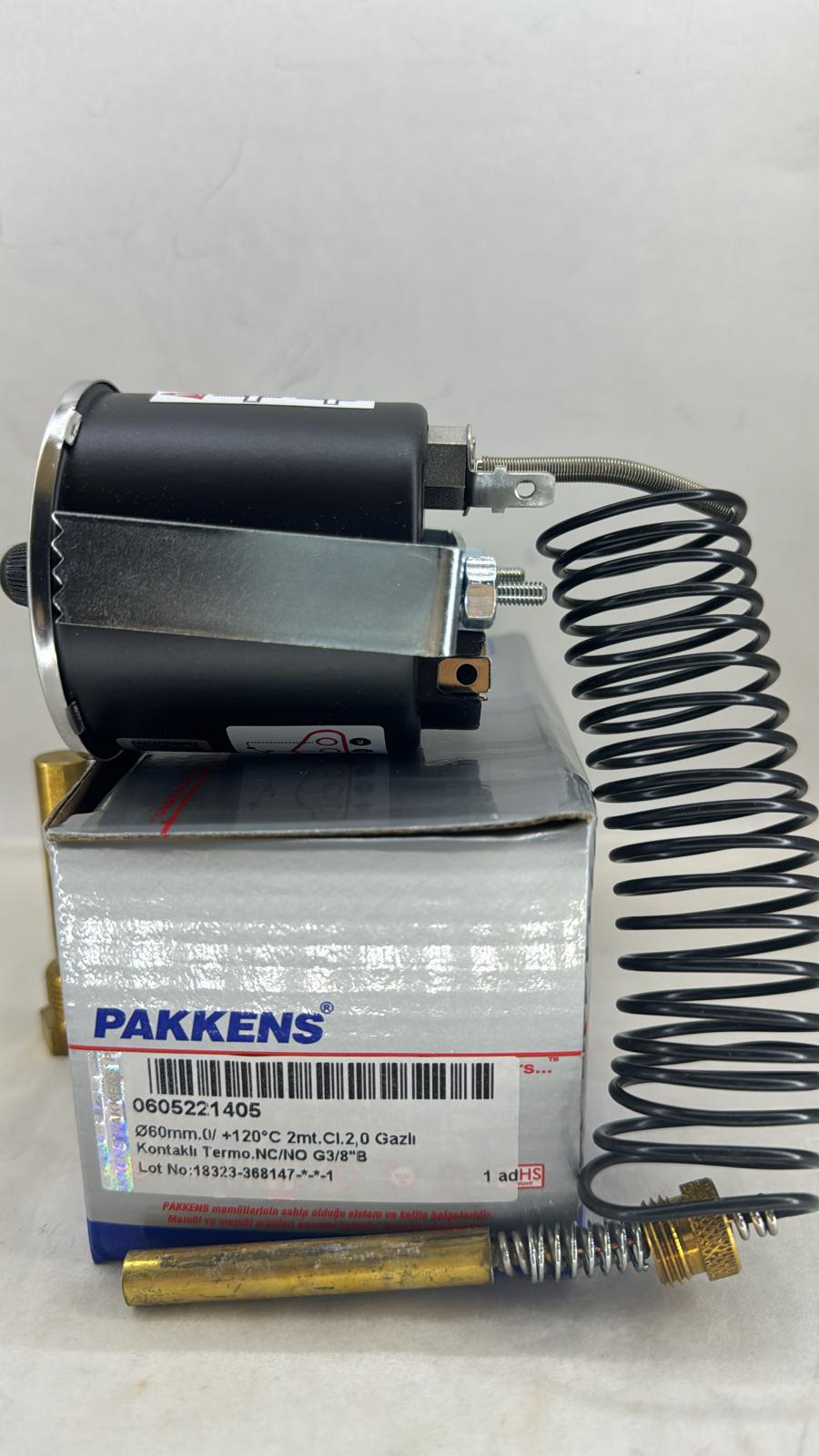 Ø60mm 0/120°C Tek Kontaklı Termometre