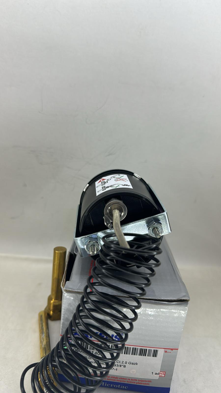 Ø60mm 0/120°C Tek Kontaklı Termometre