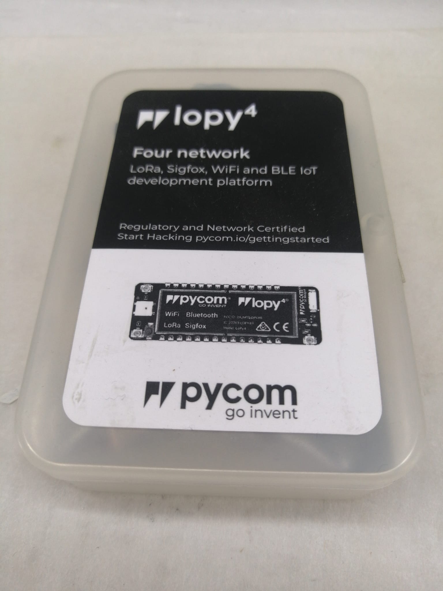 Pycom LoPy4 Mikrodenetleyici Kartı (IoT Geliştirme Kartı)