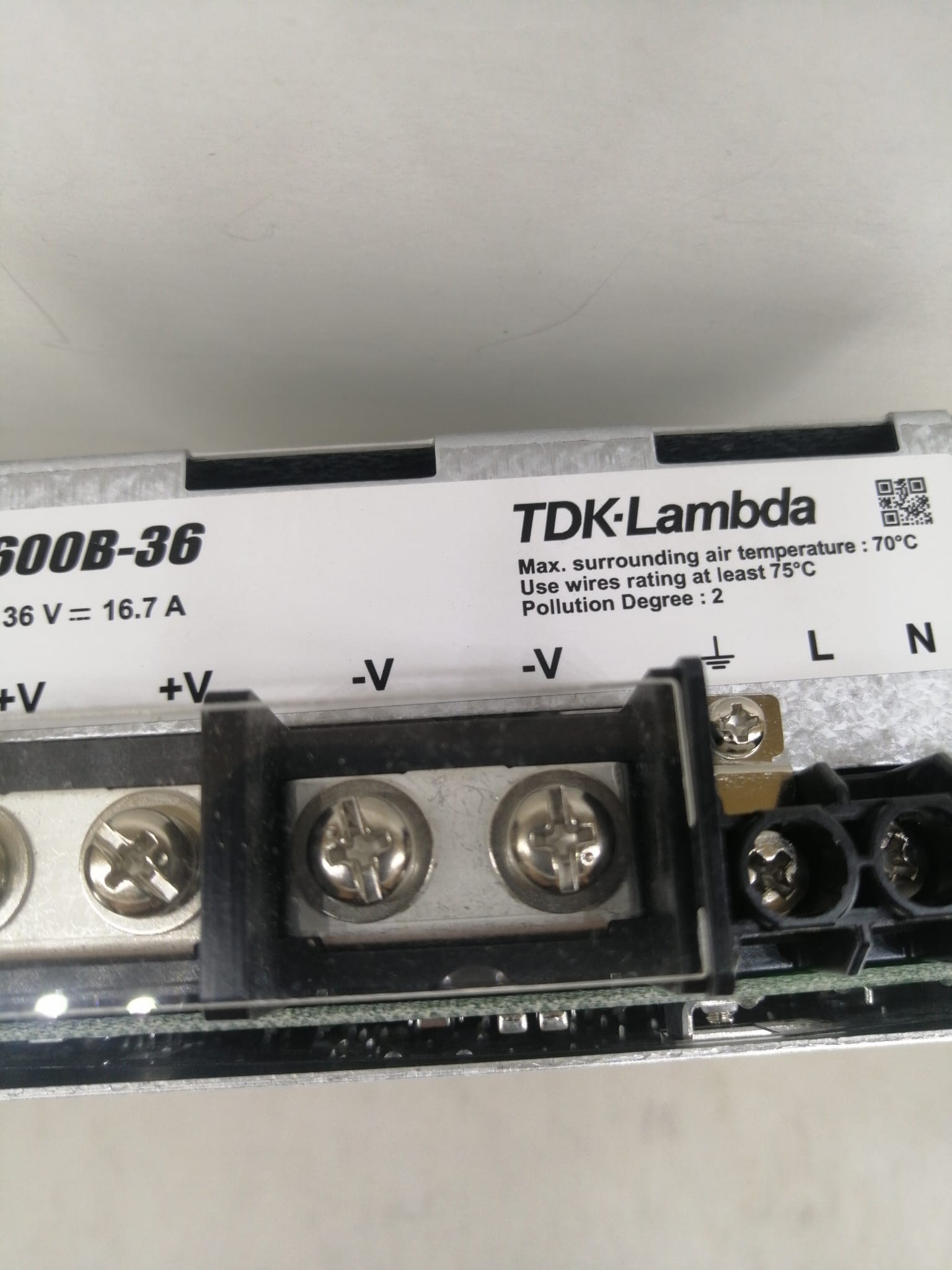 36V 16.7A 601W Güç Kaynağı (Power Supply)