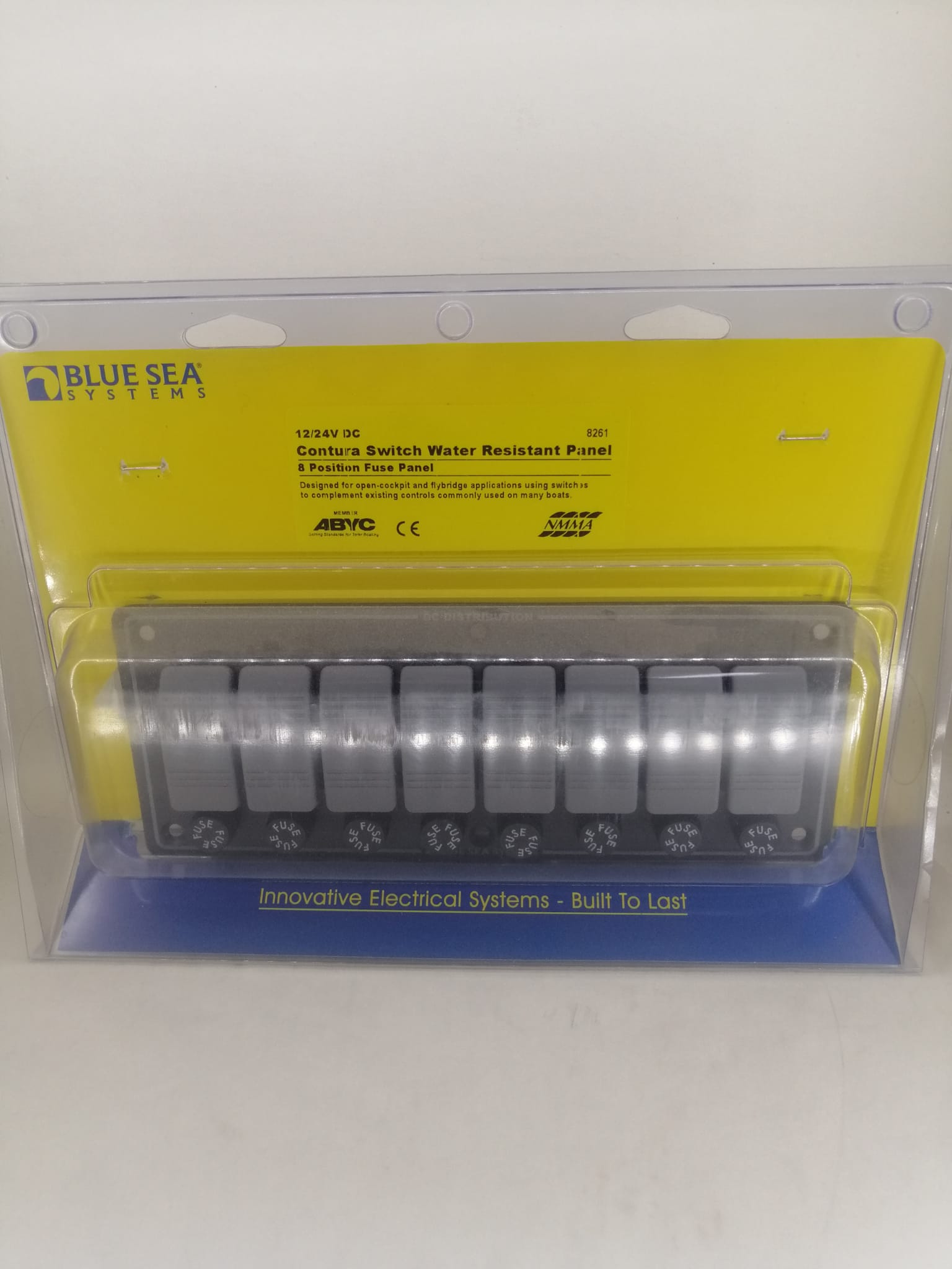 Contura Water Resistant 12V DC Panel - 8 Position